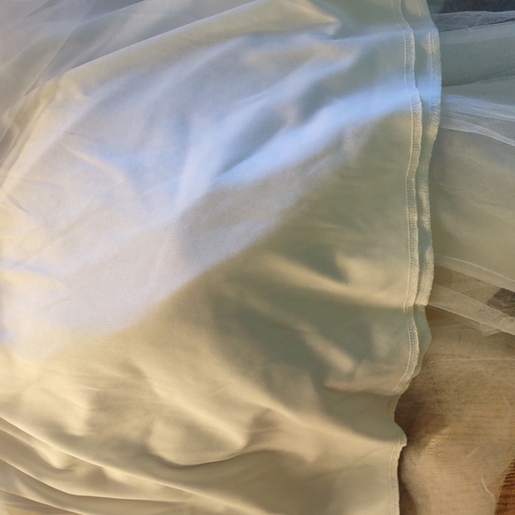 Rue21 | White Tulle Lined Skirt Elastic Waist Sz Medium GUC - Picture 4 of 4